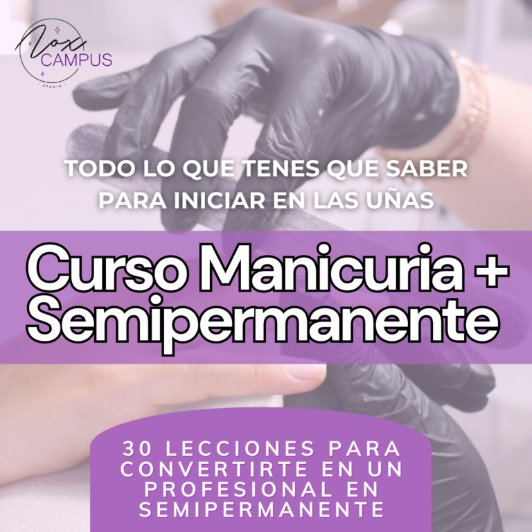 Manicuría + Semipermanente | VIRTUAL